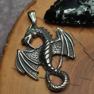 DRACARYS! Ocelový drak, dračí přívěsek